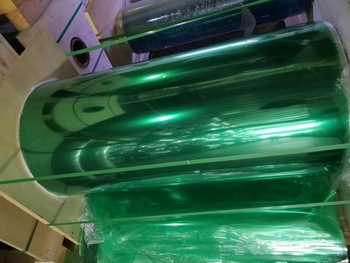 Accept Custom Green Bopet Polyester Color Pet Green Film