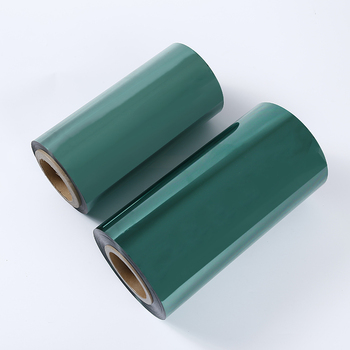 green Bopet film for color adhesive PET film