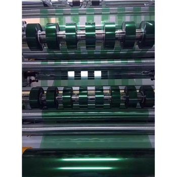 green Bopet sheet film color label 50Mic Pet Film