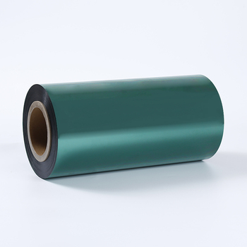 metal coating green PET film for packing